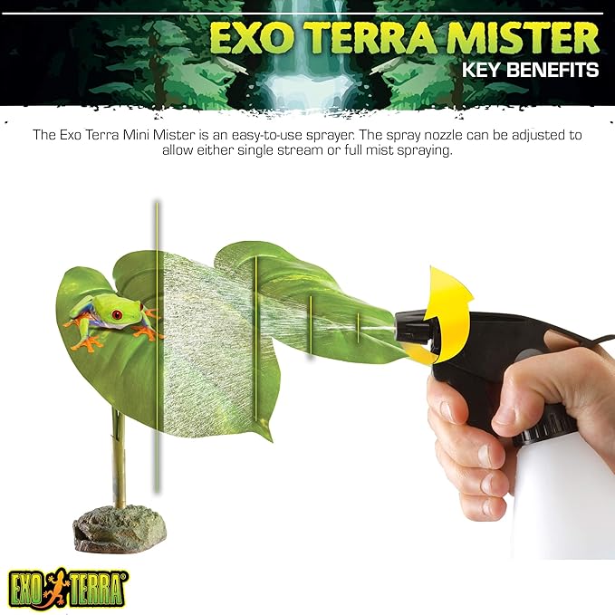 Hagen Exo Terra Mini Mister Spray Bottle, 16-Ounces (Pack of 3) ExoTerra