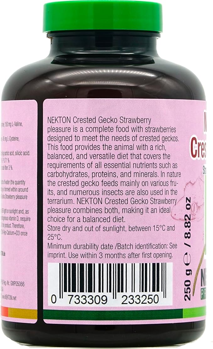 Nekton Crested Gecko Strawberry Pleasure 250g (8.82oz) NEKTON