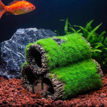 Fish Tank Decorations Aquarium Décor Resin Artificial Tree Trunk Root (C) Taomypets