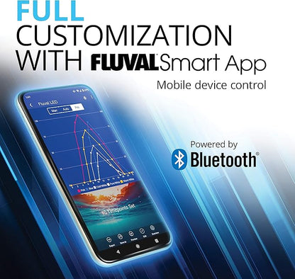 Fluval Aquasky 2.0 LED Aquarium Lighting, 27 Watts, 36-46 Inches Fluval