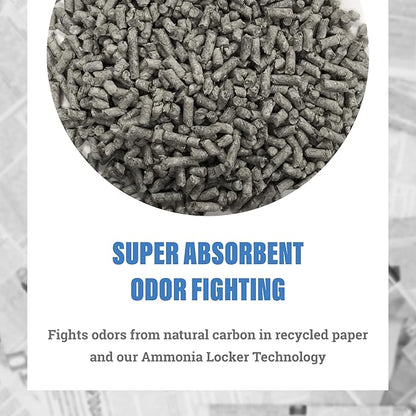 Fresh News Recycled Paper Small Animal Litter Bedding, 20 Liters FreshNews