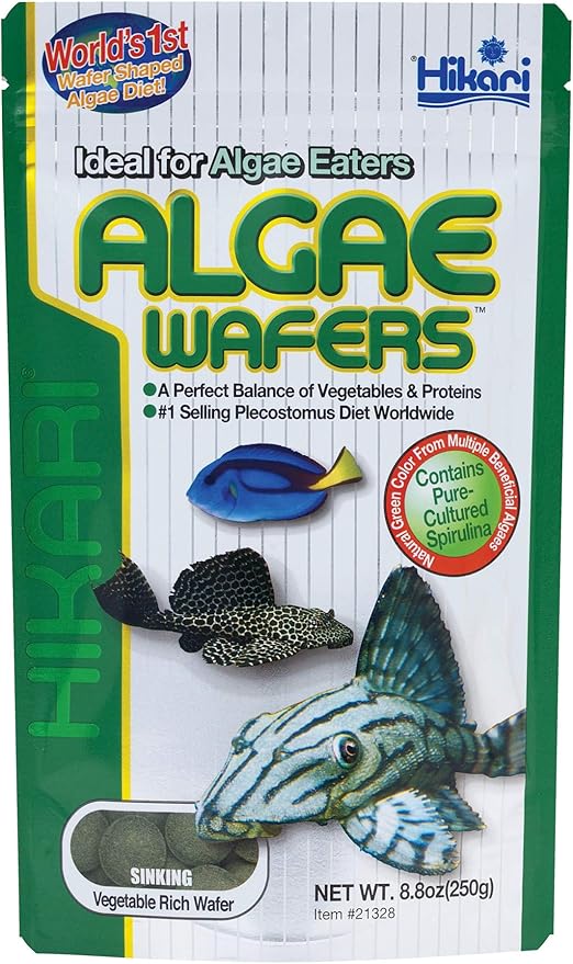 Hikari Usa Inc AHK21328 tropical Algae Wafer 8.8-Ounce Hikari
