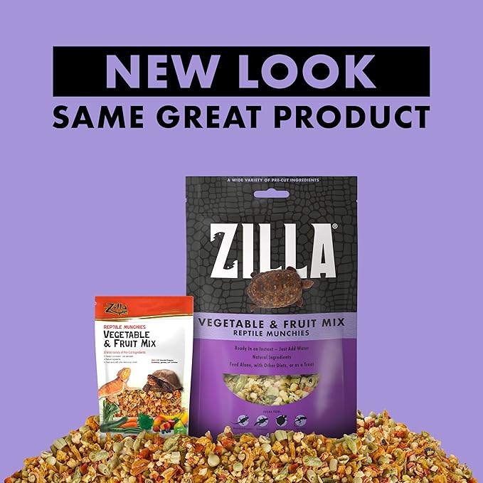 Zilla Reptile Munchies Vegetable and Fruit Mix 4 oz. Zilla