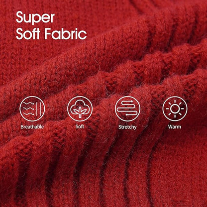 IECOii XXL Dog Sweater,Knit Big Dog Sweater Christmas,Pet Turtleneck Doggy Sweatshirt for Extra Large Dogs boy Girl,Large Size Dog Cold Weather Outfit English Bulldog Clothes for Winter,(Red XXL) - PAWPICO