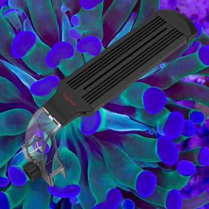 Aquatop SkyAqua Marine Mini LED Saltwater Aquarium Light, 14000K Spectrum – 3 Position Toggle Switch, Aquarium Lights for Fish Tanks, UL & CSA, Natural Sunlight Illumination AQUATOP