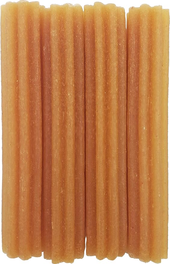 Himalayan Dog Chew Churro Yak Cheese Dog Chews, 100% Natural, Long Lasting, Gluten Free, Healthy & Safe Dog Treats, Lactose & Grain Free, Protein Rich, For All Breeds, Soft, Real Bacon Flavor, 4 Pack - PAWPICO