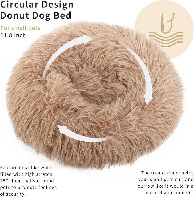 Rabbit Bed for Indoor Bunnies Guinea Pig Bed for Guinea Pig, Bunny, Chinchilla, Ferret, Rabbit and Other Small Pets Brown - PAWPICO