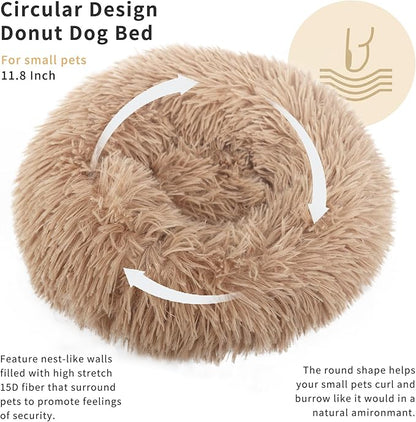 Rabbit Bed for Indoor Bunnies Guinea Pig Bed for Guinea Pig, Bunny, Chinchilla, Ferret, Rabbit and Other Small Pets Brown - PAWPICO