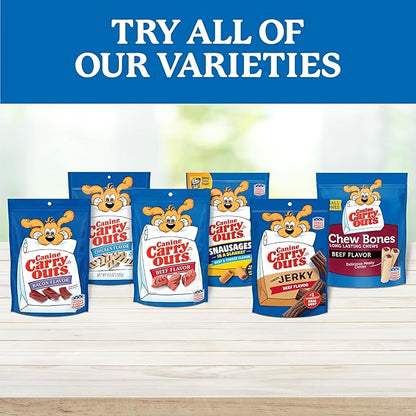 Canine Carry Outs Dog Treats, Bacon Flavor, 47 Ounce, Made with Real Bacon (Pack of 2) - PAWPICO