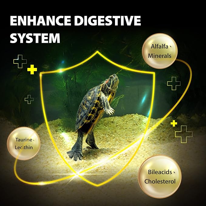 Purify Series for Aquatic Turtle Food, Suitable for Turtles and Red Eared Slider, Floating Sticks, Good for Shell Health and Growth, 3.35oz (Pack of 2) GOODPARTNERFishFoodPurifySeries