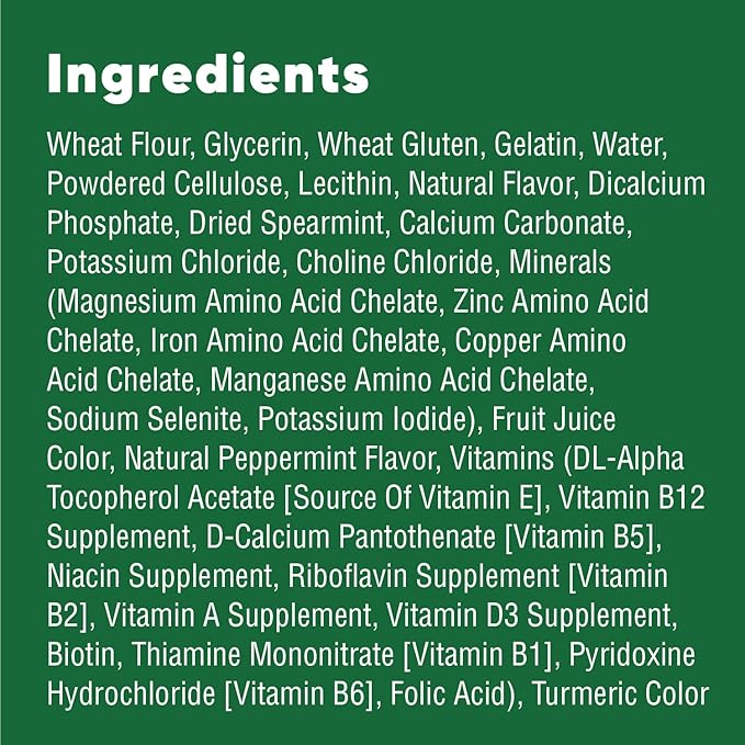 GREENIES ANYTIME BITES Dog Treats, Mint Flavor, 10.3 oz. bag - PAWPICO