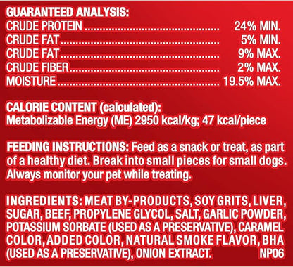 Pup-Peroni Dog Treats, Lean Beef Flavor, 22.5 Ounce, Made with Real Beef, 90% Fat Free (Pack of 2) - PAWPICO