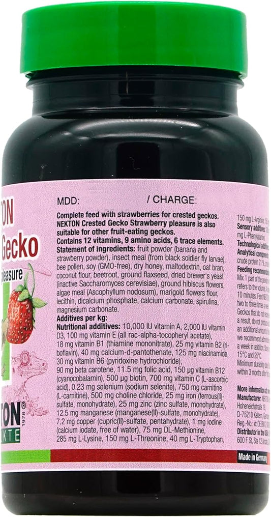 Nekton Crested Gecko Strawberry Pleasure 50g (1.76oz) NEKTON