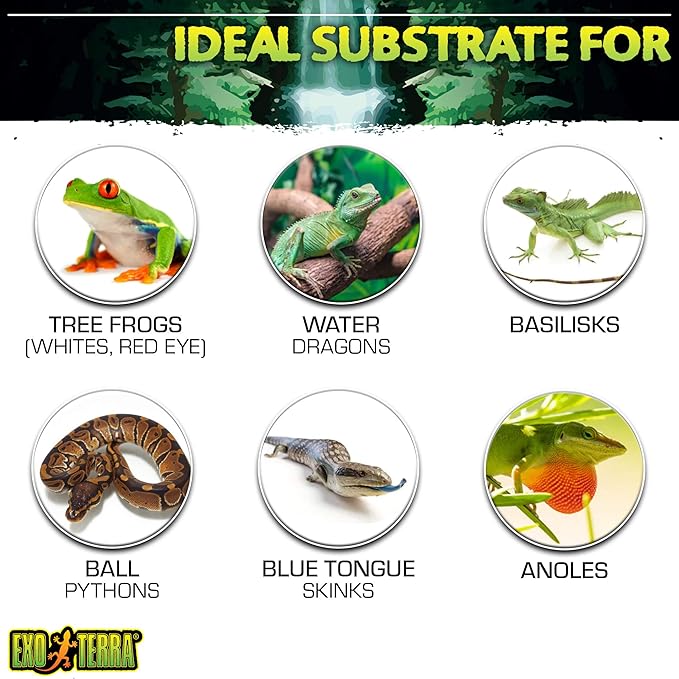 Exo Terra Coco Husk Terrarium Substrate, 8-Quart ExoTerra