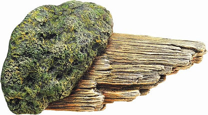 Zilla Vertical Décor for Reptiles, Broken Branch, Natural, 10.88 in Zilla