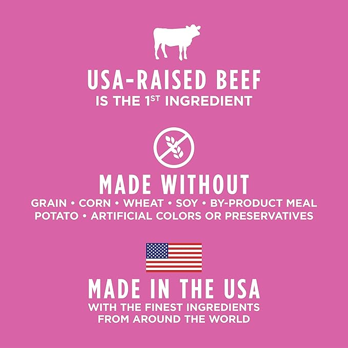 Instinct Raw Boost Small Breed Grain Free Recipe with Real Beef Natural Dry Dog Food, 4 lb. Bag - PAWPICO