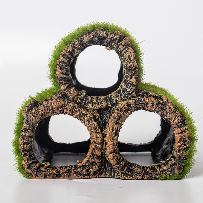 Fish Tank Decorations Aquarium Décor Resin Artificial Tree Trunk Root (C) Taomypets