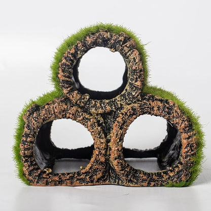 Fish Tank Decorations Aquarium Décor Resin Artificial Tree Trunk Root (C) Taomypets