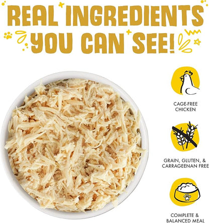 Weruva Classic Dog Food, Paw Lickin’ Chicken with Chicken Breast in Gravy, 14oz Can (Pack of 12) - PAWPICO