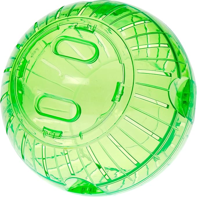 Kaytee 7" Assorted Color Run-About Exercise Ball for Pet Hamsters & Gerbils (Pack of 2) Kaytee