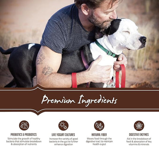 Holistic Select Natural Dry Dog Food, Chicken Meal & Rice Recipe, 30-Pound Bag - PAWPICO