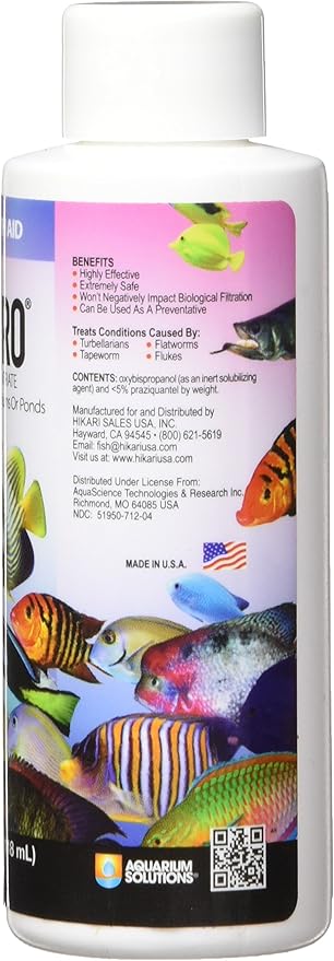 Hikari Usa AHK73254 Prazipro for Aquarium, 4-Ounce Hikari