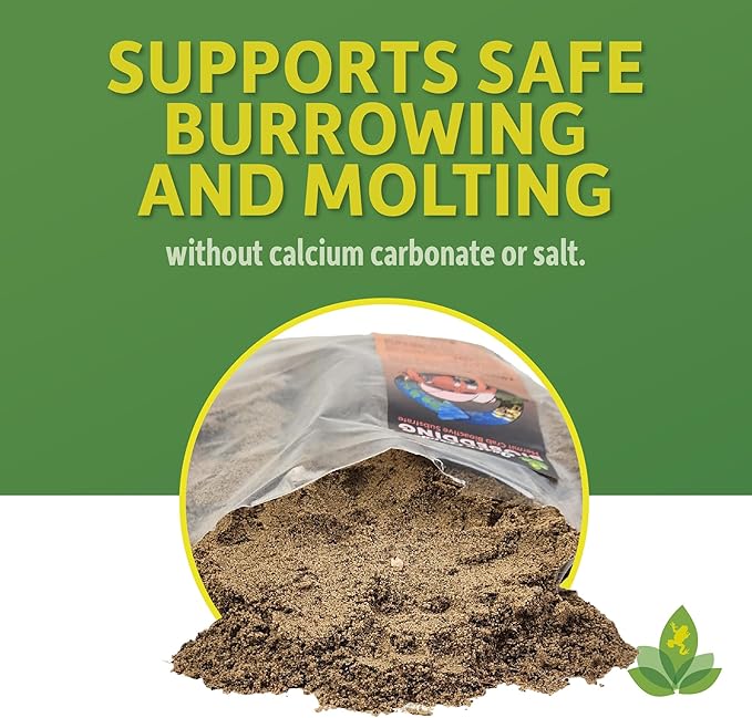Josh's Frogs Hermit Crab BioBedding Bioactive Substrate (4 Quart (Sand Included)) JoshsFrogs