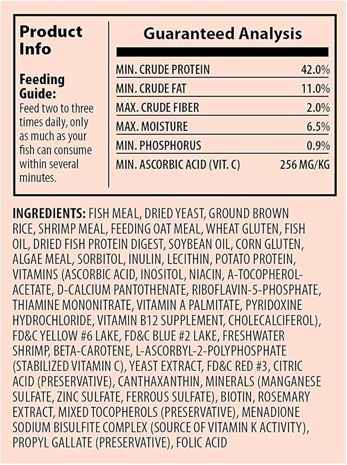 Tetra Goldfish Flakes, Nutritionally Balanced Diet for Aquarium Fish, Vitamin C Enriched Flakes, 1 oz (36 Pack) Tetra