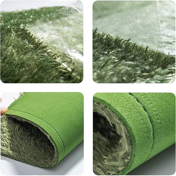 kathson 2pcs Reptile Carpet Terrarium Liner Tortoise Bedding Reptile Substrate Liner Mat Pet Cage Mats Supplies for Snakes Bearded Dragon Lizard Gecko Chameleon Turtles Iguana (19.68 X 11.81 in) kathson