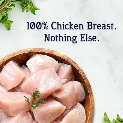 Stewart Freeze Dried Dog Treats, Chicken Breast, 3 oz, Grain Free & Gluten Free, Resealable Pouch, Single Ingredient, Training Treat in Beef Liver, Salmon, Chicken Liver & Chicken Breast 4, 14, 21 oz - PAWPICO