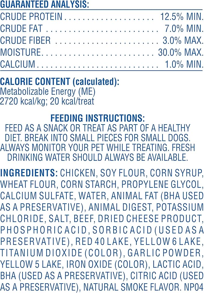 Canine Carry Outs Dog Treats, Beef & Cheese Flavor, 47 Ounce (Pack of 2) - PAWPICO