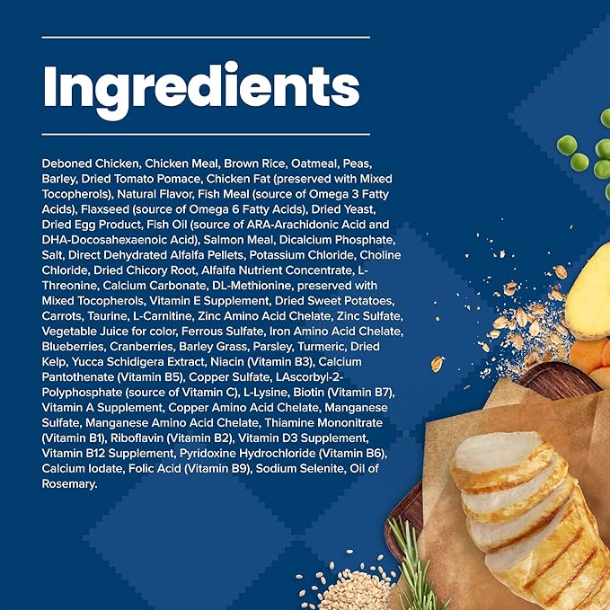 Blue Buffalo Life Protection Formula Large Breed Puppy Dry Dog Food with DHA, Vital Nutrients & Antioxidants, Made with Natural Ingredients, Chicken & Brown Rice Recipe, 34-lb. Bag - PAWPICO