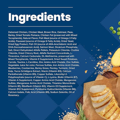 Blue Buffalo Life Protection Formula Large Breed Puppy Dry Dog Food with DHA, Vital Nutrients & Antioxidants, Made with Natural Ingredients, Chicken & Brown Rice Recipe, 34-lb. Bag - PAWPICO