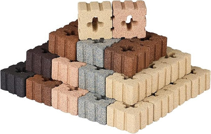 Aquarium Filter Media 40pcs Bio Ceramic Brick for Marine and Freshwater Aquarium Canister Filter Pond Fish Tank (1.8" x 1.8" x 1.1") RealPlus