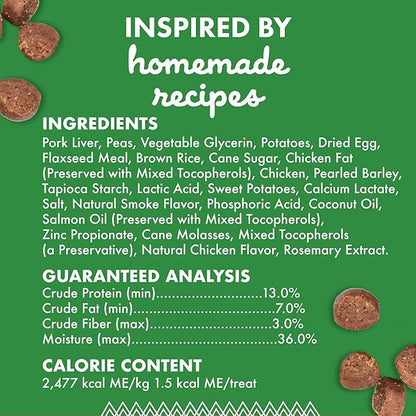 Buddy Biscuits Trainers 10 oz. Pouch of Training Bites Soft & Chewy Dog Treats Made with Chicken Flavor - PAWPICO