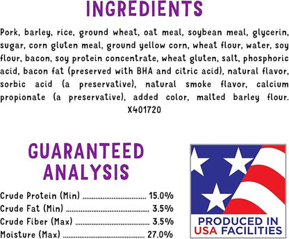 Purina Beggin' With Real Meat Dog Treats, Fun Size Original With Bacon Flavor - 25 oz. Pouch - PAWPICO