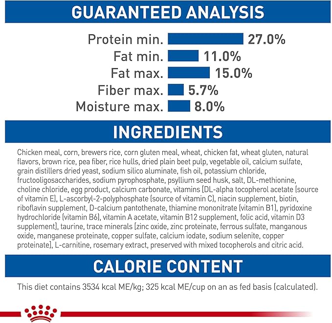 Royal Canin Indoor Adult Dry Cat Food, 15 lb bag - PAWPICO