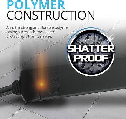 Fluval P50 Submersible Aquarium Heater for Up to 15 Gallons, 50 Watts Fluval