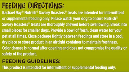 Rachael Ray Nutrish Savory Roasters Real Meat Dog Treats, Roasted Chicken Recipe, 30 Ounce (Pack of 1) - PAWPICO