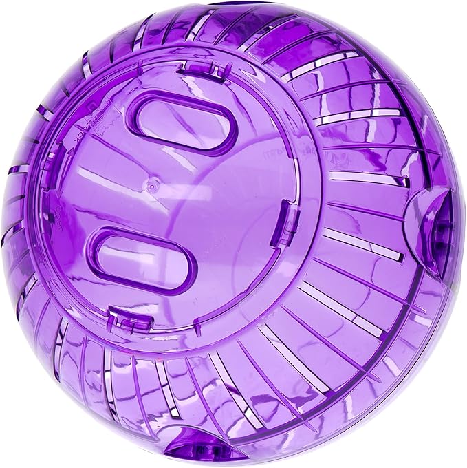 Kaytee 7" Assorted Color Run-About Exercise Ball for Pet Hamsters & Gerbils (Pack of 2) Kaytee