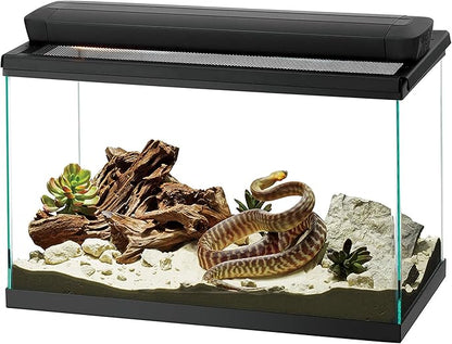 Zilla Pro Sol Customizable Light & UVB Fixture for Reptile Terrariums, 20 Inches Zilla