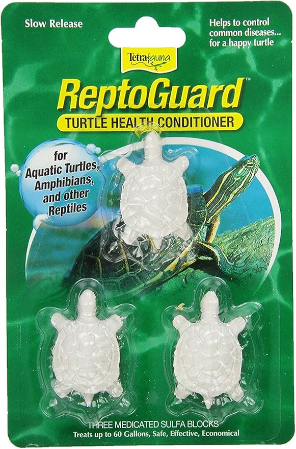 TetraFauna ReptoGuard Turtle Health Conditioner 3 Count, Slow-Release (19514) Tetra