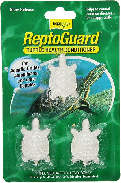TetraFauna ReptoGuard Turtle Health Conditioner 3 Count, Slow-Release (19514) Tetra