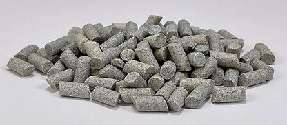 Ceramic Tumbling Media (1.2 lb - 3/16" x 3/8" A.C. Cylinders, Angle Cut Cylinders - Ceramic General) InteractiviaFinishingMedia