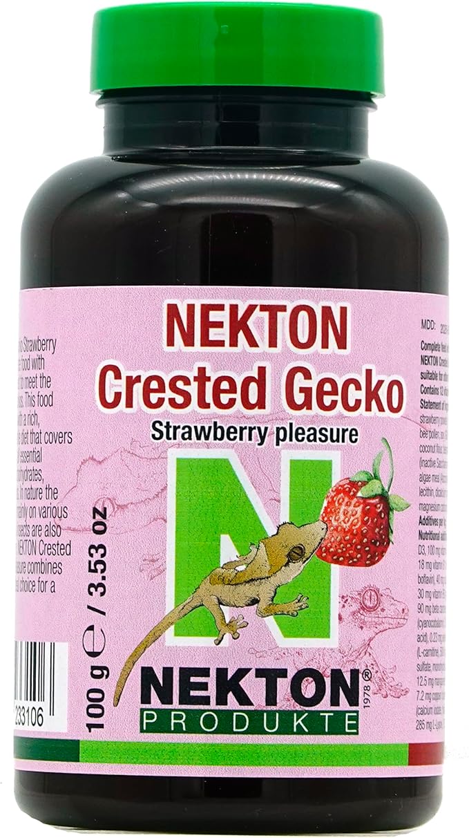Nekton Crested Gecko Strawberry Pleasure 100g (3.53oz) NEKTON