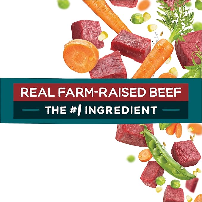 Purina Beneful IncrediBites With Farm-Raised Beef, Small Breed Dry Dog Food - (Pack of 4) 3.5 lb. Bags - PAWPICO