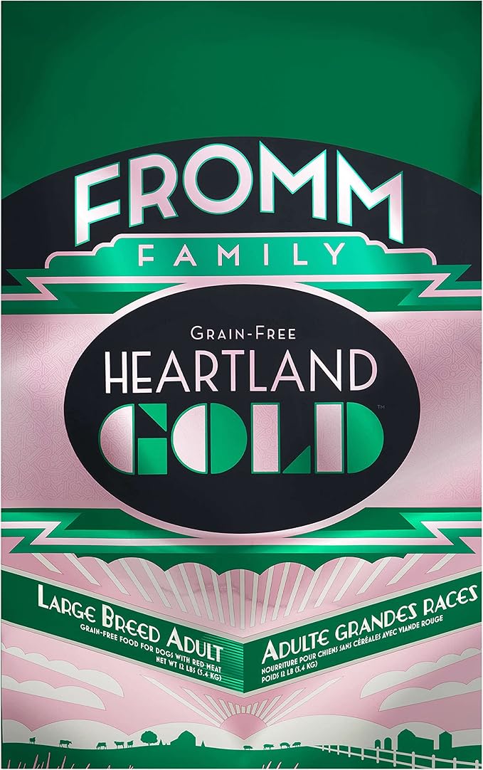 Fromm Heartland Gold Large Breed Adult Dog Food - Dry Dog Food for Large & Giant Breeds - Beef Recipe - 12 lb - PAWPICO