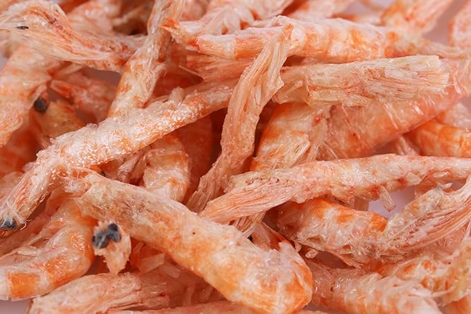 Premium Freeze-Dried Krill & Shrimp Mix - Ideal for Arowana, Koi, Tropical Cichlids, and Turtles - High-Protein Floating Aquarium Food (2000ml) toyuto