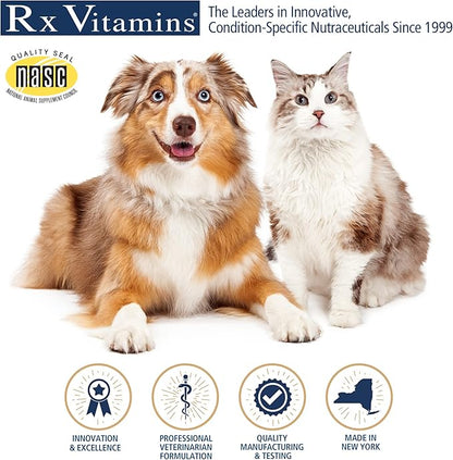 Rx Vitamins Phos-Bind - Kidney Support Supplement Powder - Phosphate Binder for Cats & Dogs for Kidney Health - Supports Normal Kidney Cleanse and Essential Kidney Care - 200g RxVitamins