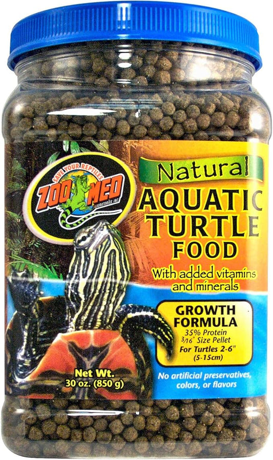 Zoo Med Aquatic Turtle Food Growth Formula 30 oz. ZooMed